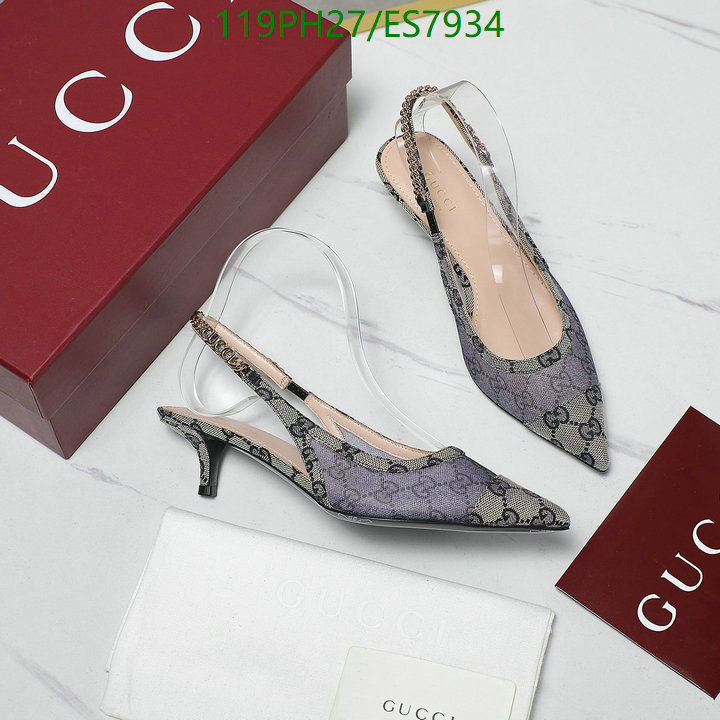 Gucci-Women Shoes Code: ES7934 $: 119USD