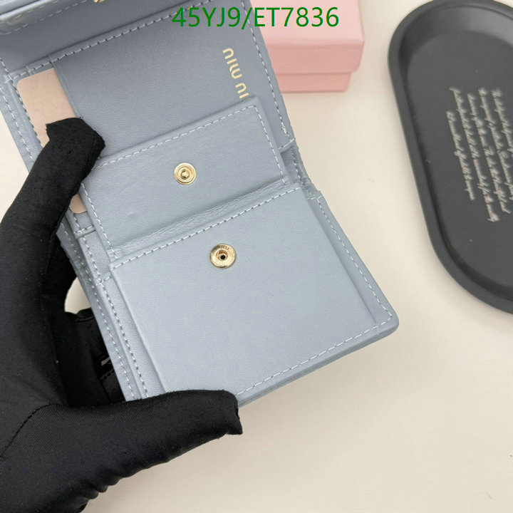 Miu Miu-Wallet-4A Quality Code: ET7836 $: 45USD
