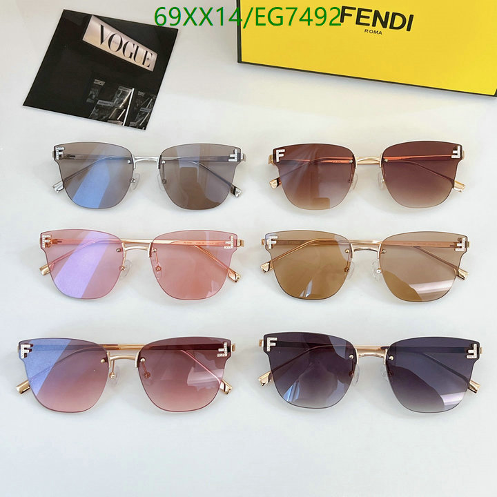 Fendi-Glasses Code: EG7492 $: 69USD