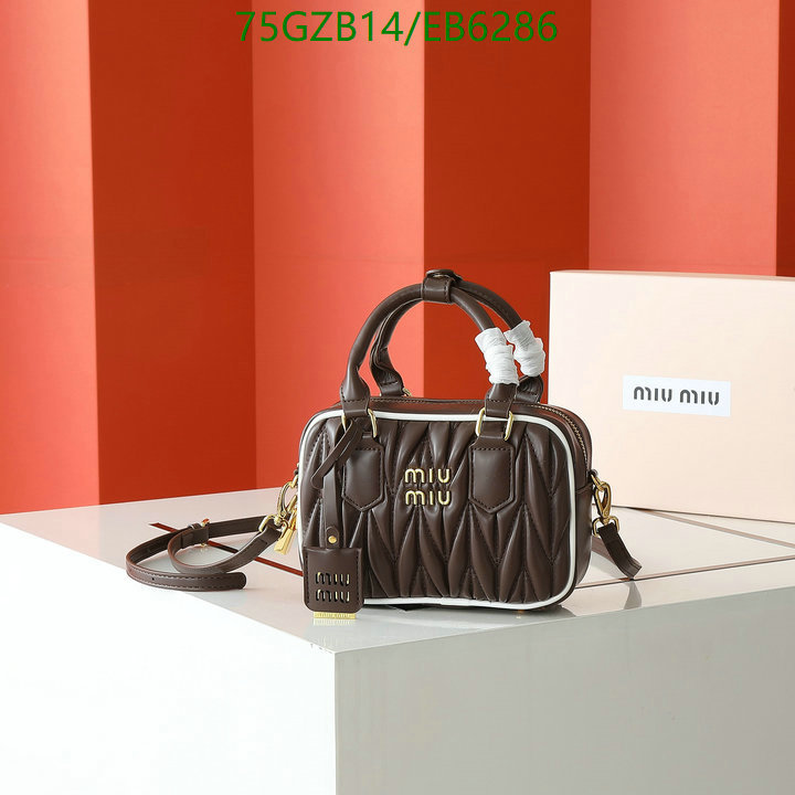 Miu Miu-Bag-4A Quality Code: EB6286 $: 75USD