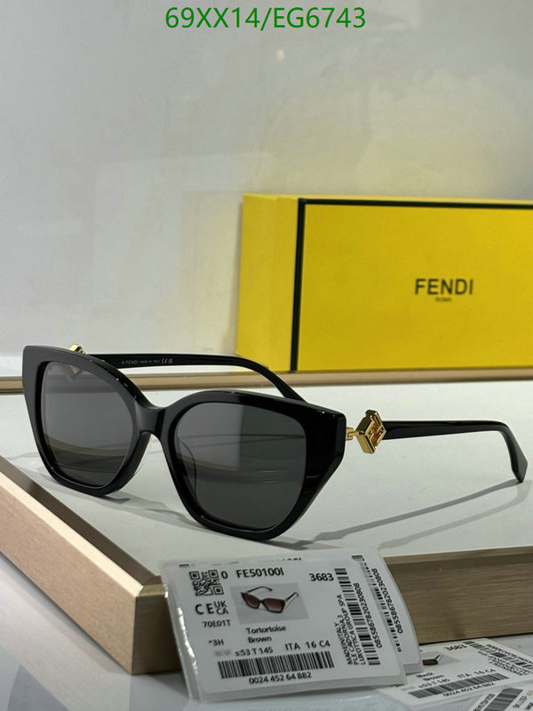 Fendi-Glasses Code: EG6743 $: 69USD