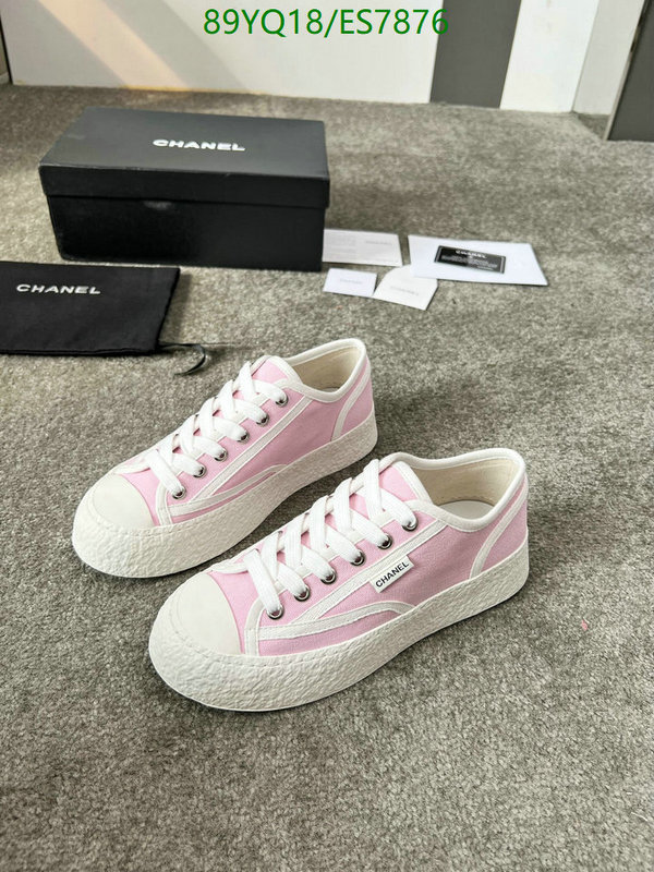 Chanel-Women Shoes Code: ES7876 $: 89USD