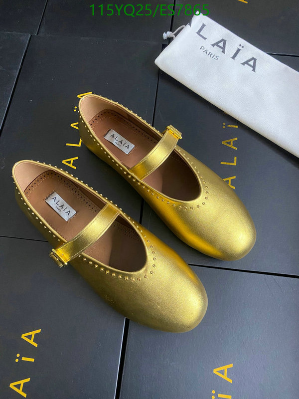 ALAIA-Women Shoes Code: ES7865 $: 115USD