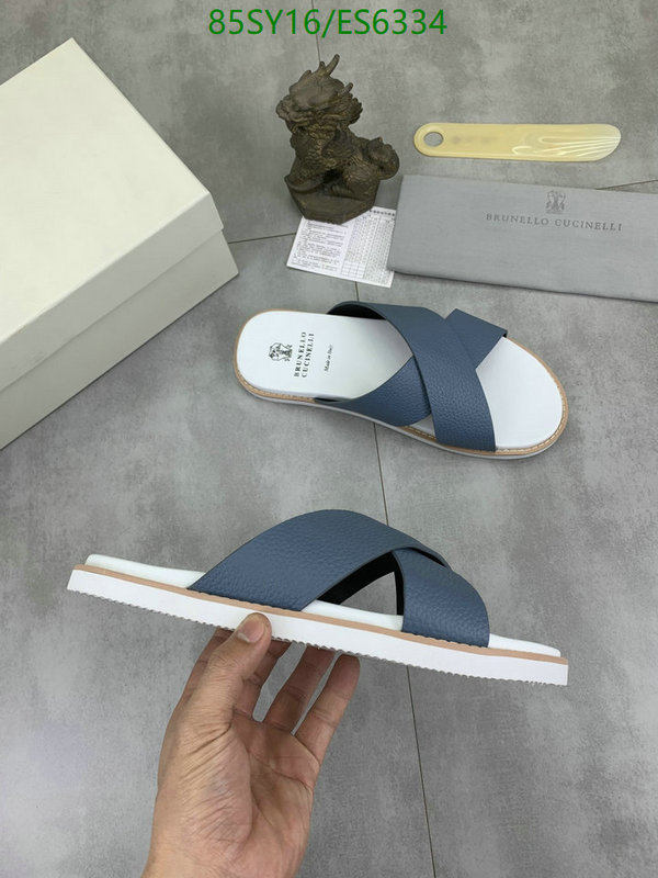 Brunello Cucinelli-Men shoes Code: ES6334 $: 85USD