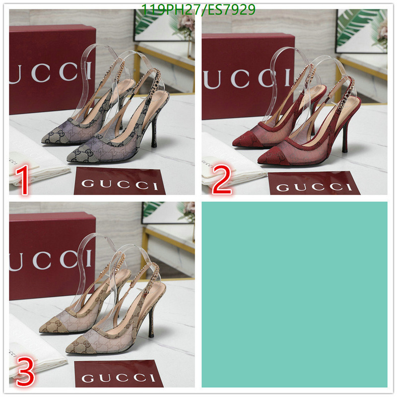 Gucci-Women Shoes Code: ES7929 $: 119USD