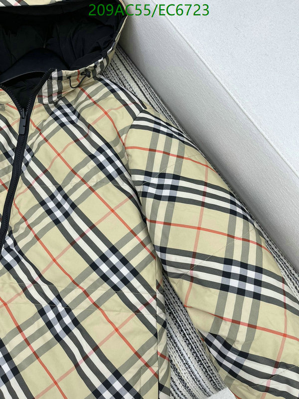 Burberry-Down jacket Women Code: EC6723 $: 209USD