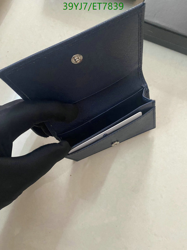 Prada-Wallet-4A Quality Code: ET7839 $: 39USD