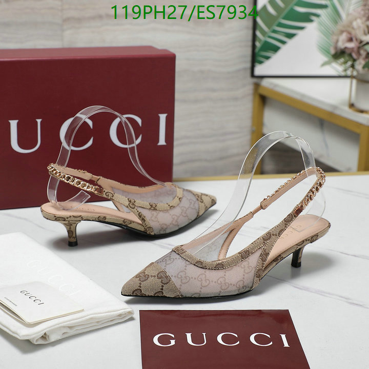 Gucci-Women Shoes Code: ES7934 $: 119USD