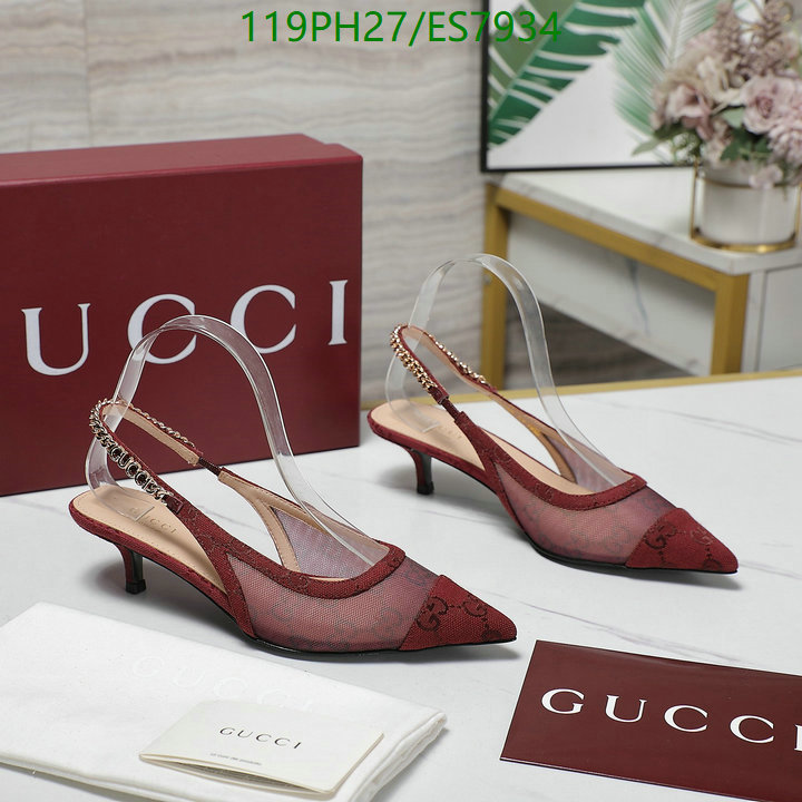 Gucci-Women Shoes Code: ES7934 $: 119USD