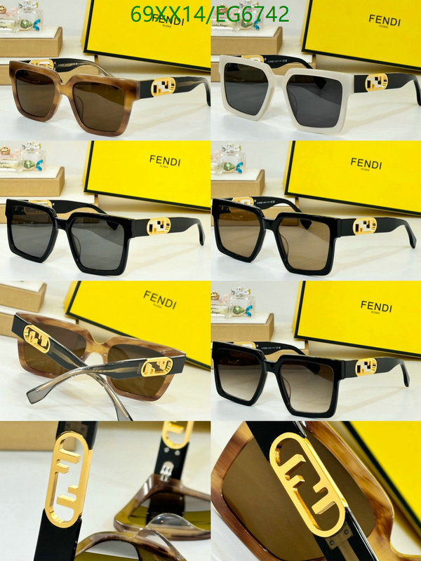Fendi-Glasses Code: EG6742 $: 69USD