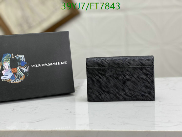 Prada-Wallet-4A Quality Code: ET7843 $: 39USD