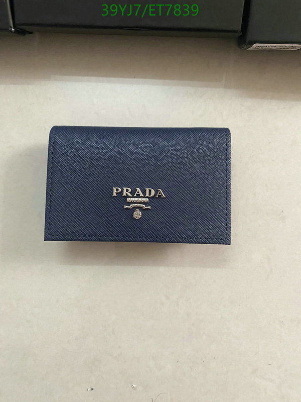 Prada-Wallet-4A Quality Code: ET7839 $: 39USD