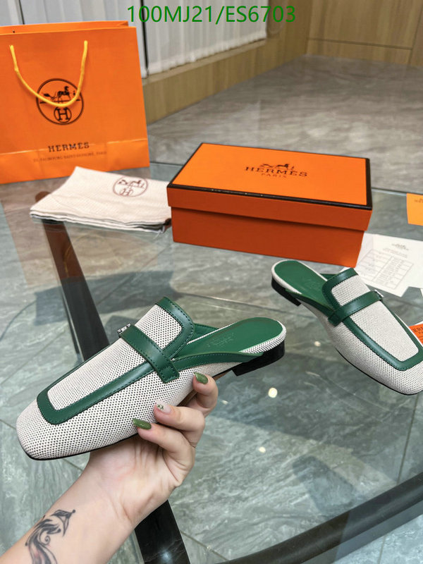 Hermes-Women Shoes Code: ES6703 $: 100USD
