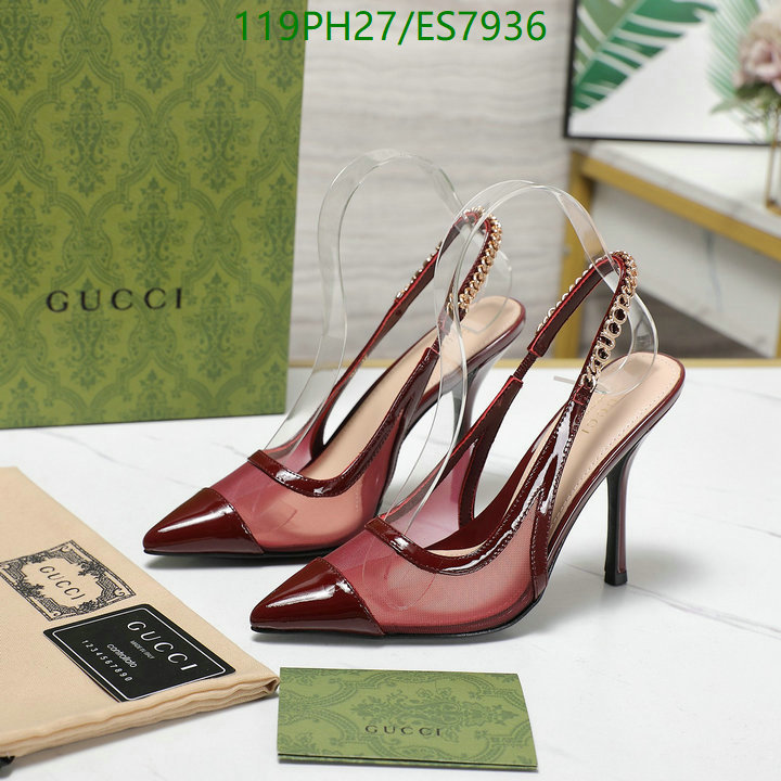 Gucci-Women Shoes Code: ES7936 $: 119USD