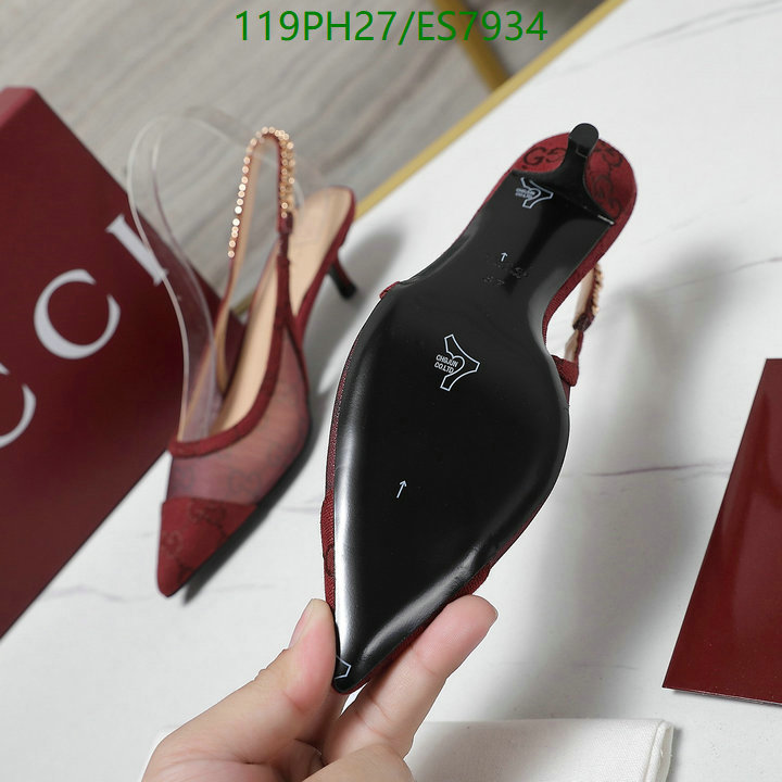 Gucci-Women Shoes Code: ES7934 $: 119USD