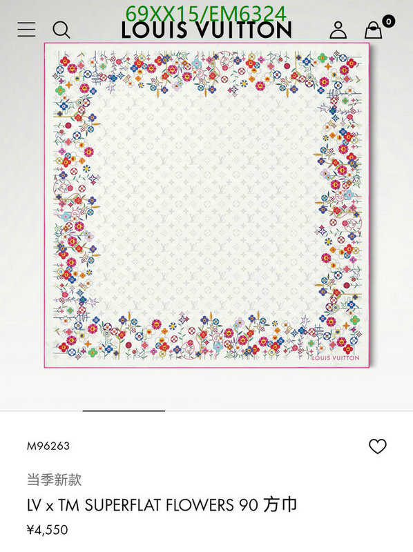 LV-Scarf Code: EM6324 $: 69USD