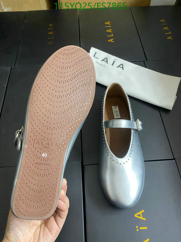 ALAIA-Women Shoes Code: ES7865 $: 115USD