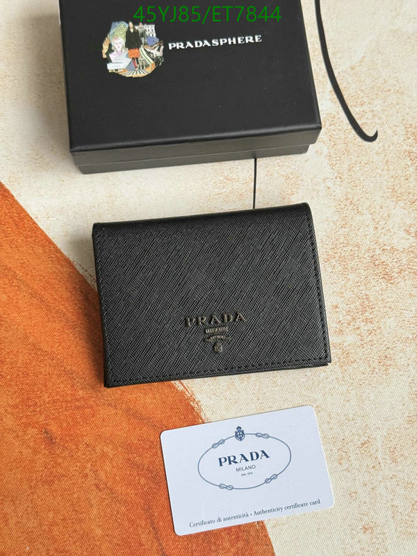 Prada-Wallet-4A Quality Code: ET7844 $: 45USD
