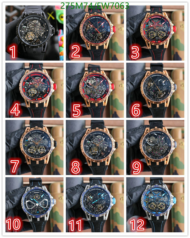Roger Dubuis-Watch-Mirror Quality Code: EW7063 $: 275USD