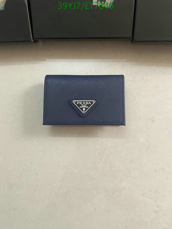 Prada-Wallet-4A Quality Code: ET7840 $: 39USD