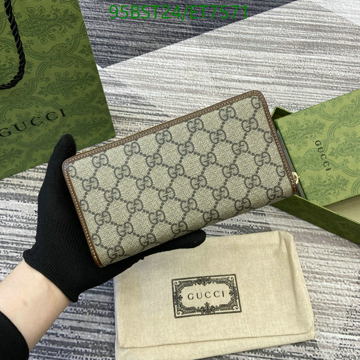 Gucci-Wallet Mirror Quality Code: ET7571 $: 95USD