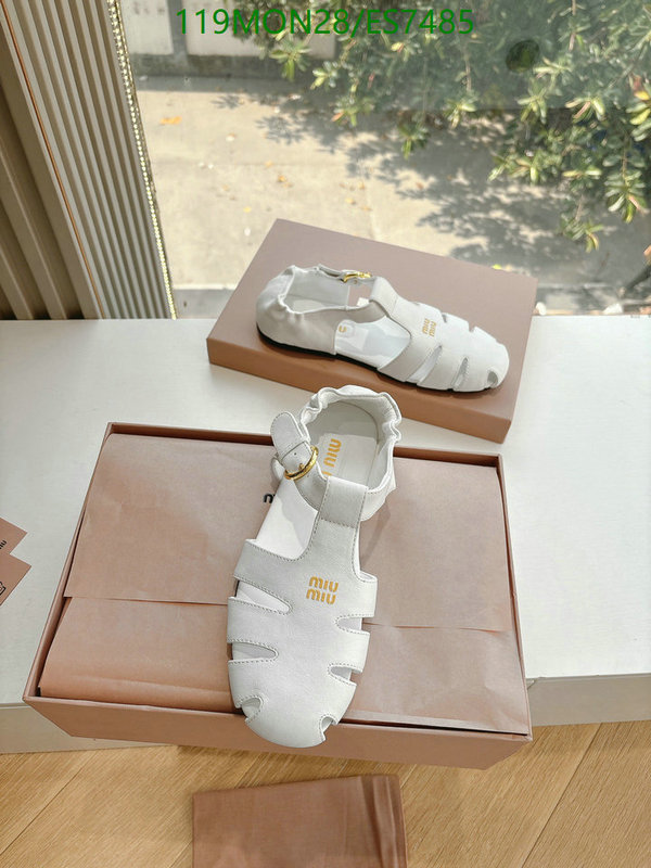 Miu Miu-Women Shoes Code: ES7485 $: 119USD