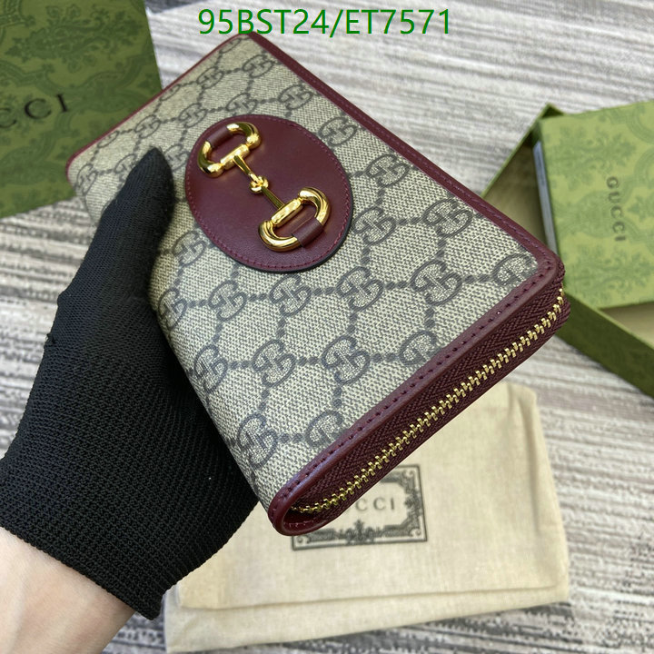 Gucci-Wallet Mirror Quality Code: ET7571 $: 95USD