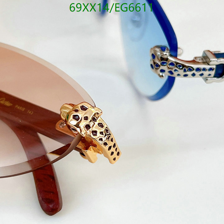 Cartier-Glasses Code: EG6611 $: 69USD