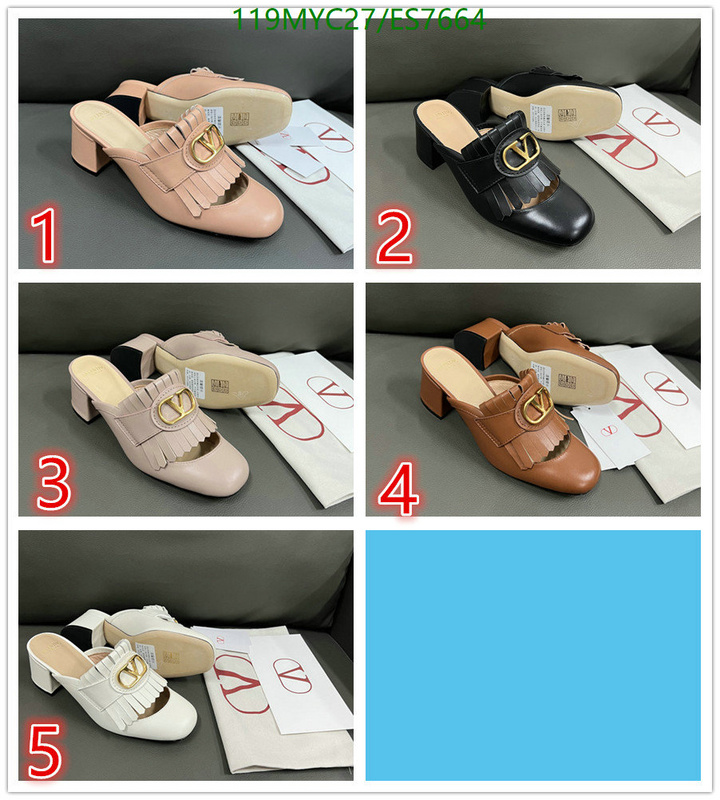 Valentino-Women Shoes Code: ES7664 $: 119USD