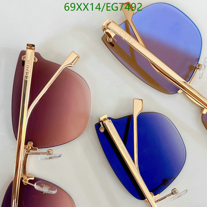 Fendi-Glasses Code: EG7492 $: 69USD