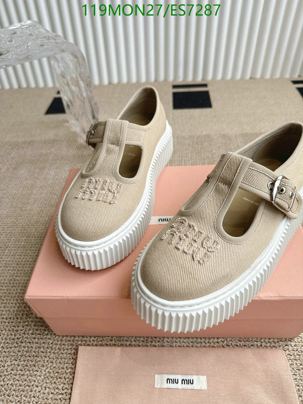 Miu Miu-Women Shoes Code: ES7287 $: 119USD