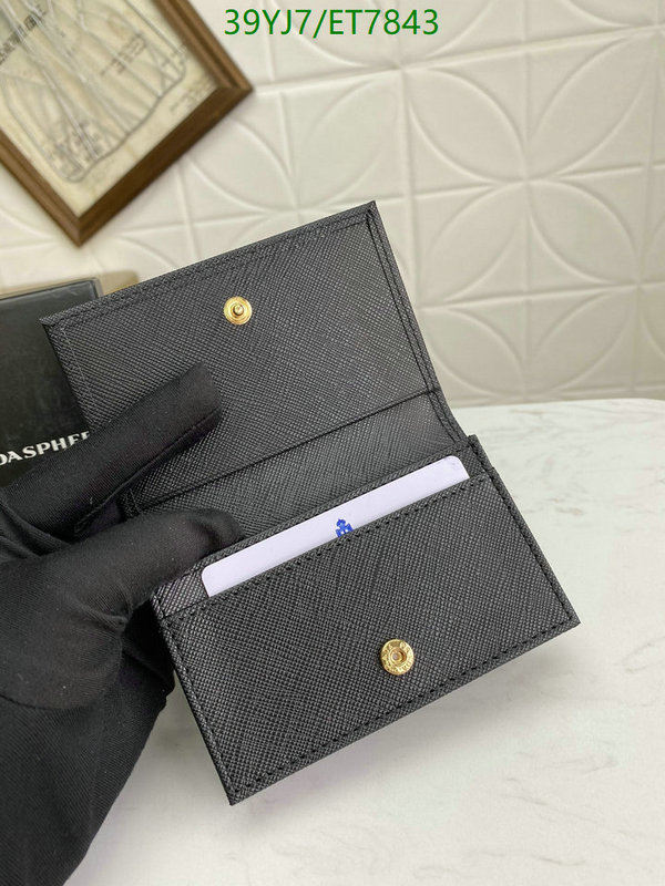 Prada-Wallet-4A Quality Code: ET7843 $: 39USD