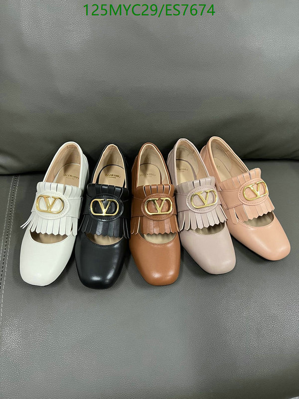 Valentino-Women Shoes Code: ES7674 $: 125USD