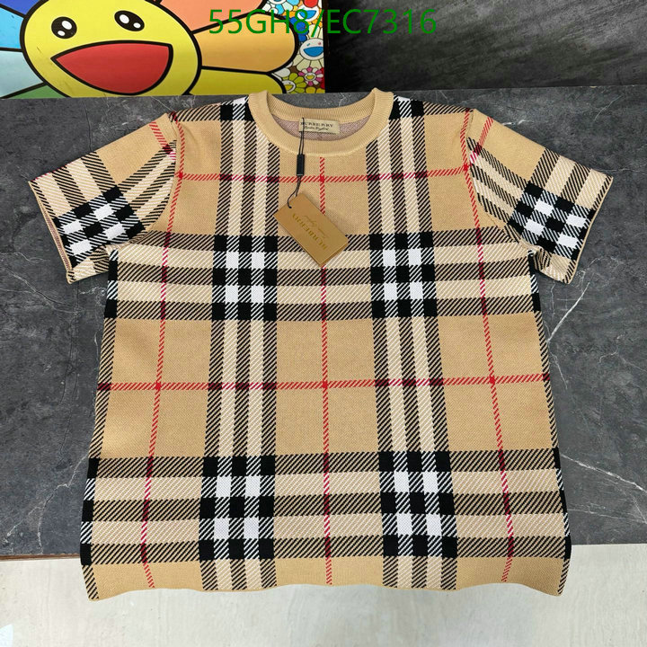 Burberry-Clothing Code: EC7316 $: 55USD