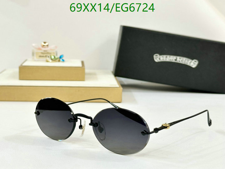 Chrome Hearts-Glasses Code: EG6724 $: 69USD