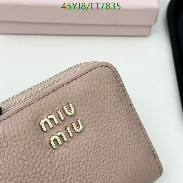 Miu Miu-Wallet-4A Quality Code: ET7835 $: 45USD