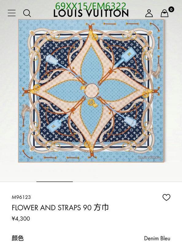 LV-Scarf Code: EM6322 $: 69USD