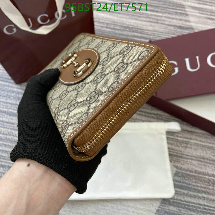 Gucci-Wallet Mirror Quality Code: ET7571 $: 95USD