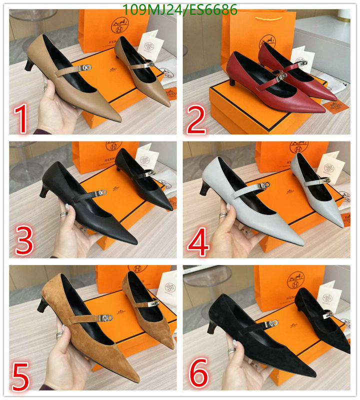 Hermes-Women Shoes Code: ES6686 $: 109USD