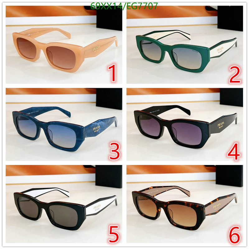 Prada-Glasses Code: EG7707 $: 69USD