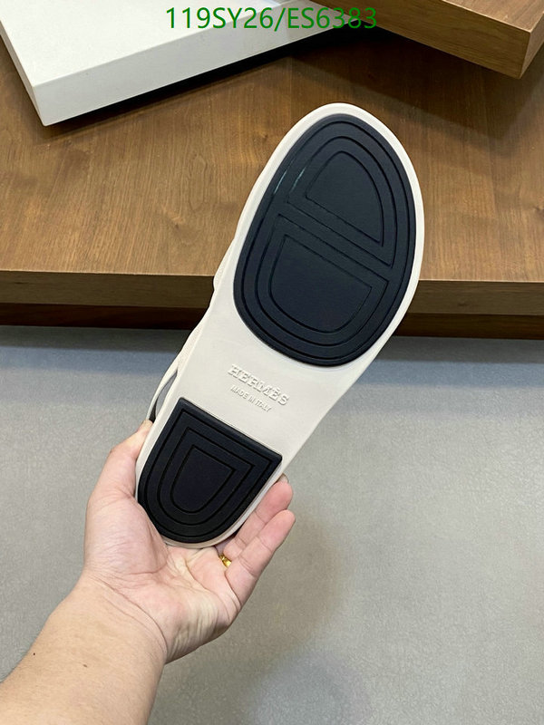Hermes-Men shoes Code: ES6383 $: 119USD