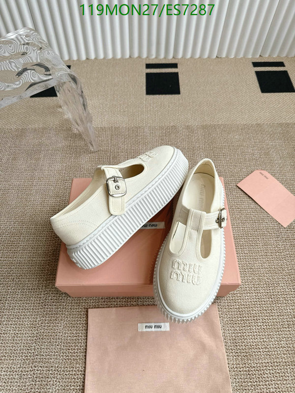 Miu Miu-Women Shoes Code: ES7287 $: 119USD