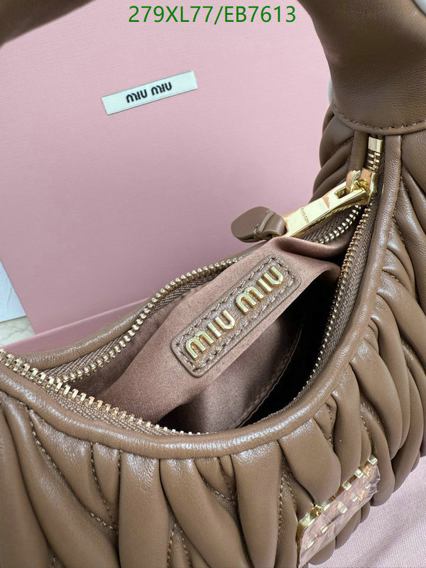 Miu Miu-Bag-Mirror Quality Code: EB7613 $: 279USD