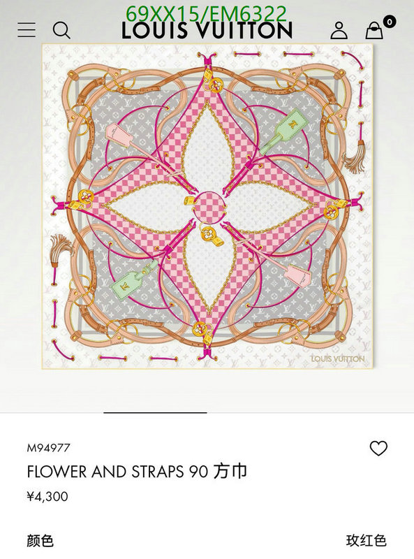 LV-Scarf Code: EM6322 $: 69USD