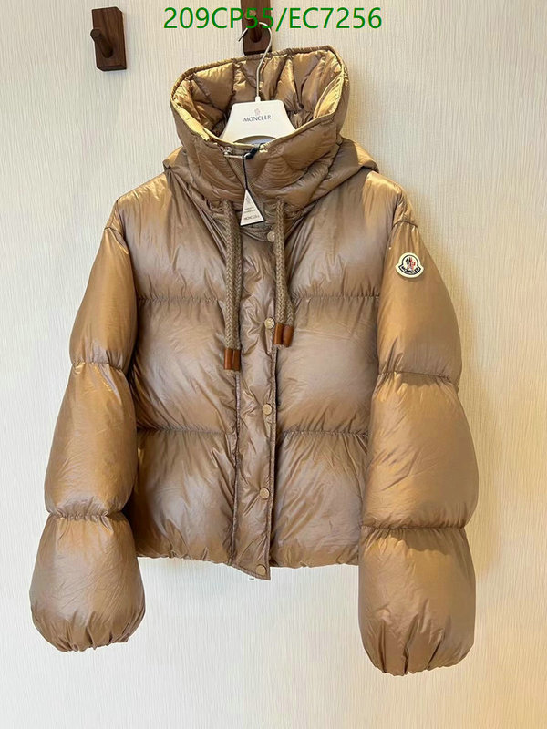 Moncler-Down jacket Men Code: EC7256 $: 209USD