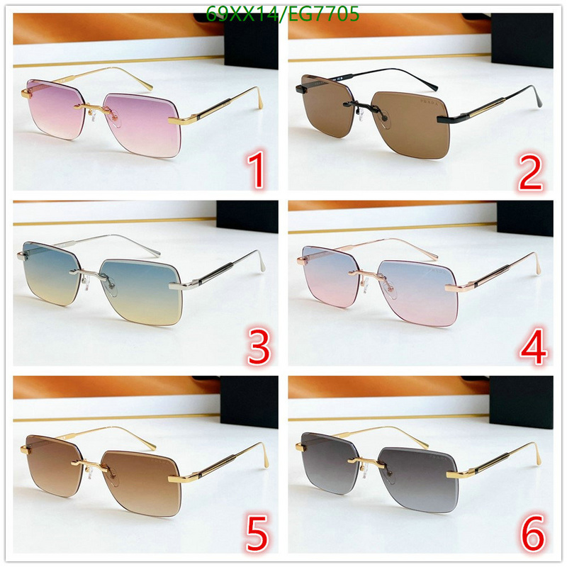Prada-Glasses Code: EG7705 $: 69USD