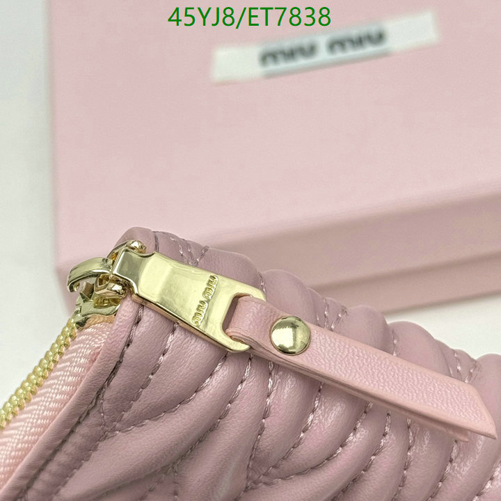 Miu Miu-Wallet-4A Quality Code: ET7838 $: 45USD