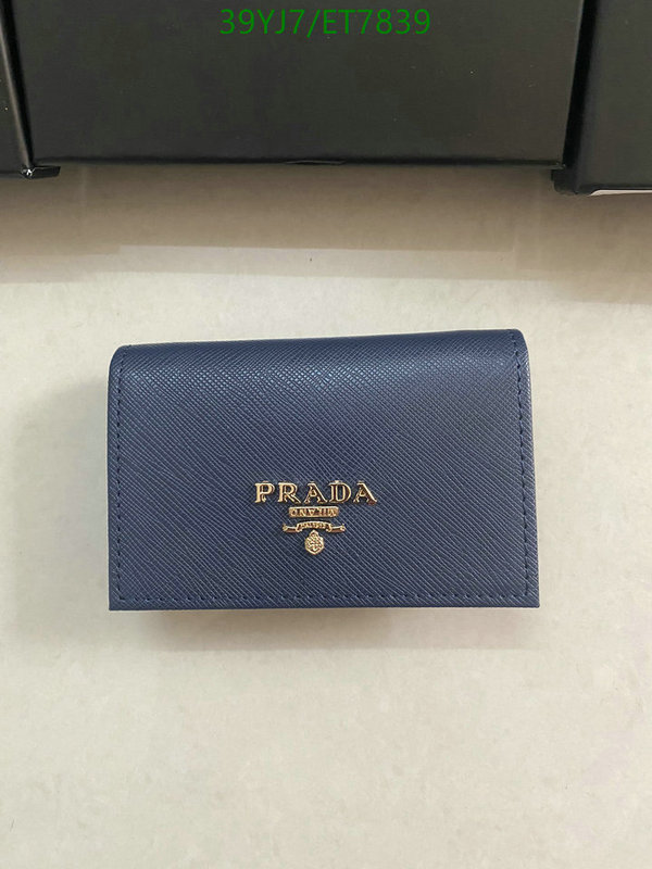 Prada-Wallet-4A Quality Code: ET7839 $: 39USD
