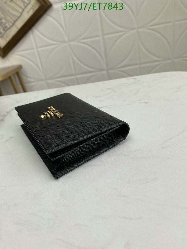 Prada-Wallet-4A Quality Code: ET7843 $: 39USD
