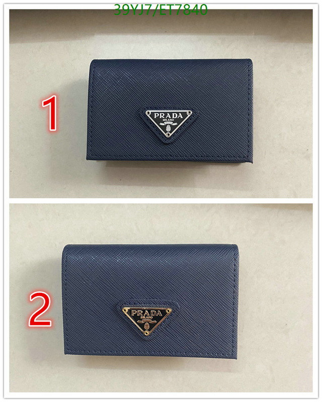 Prada-Wallet-4A Quality Code: ET7840 $: 39USD